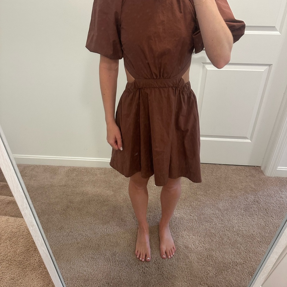 Brown Kids Dress